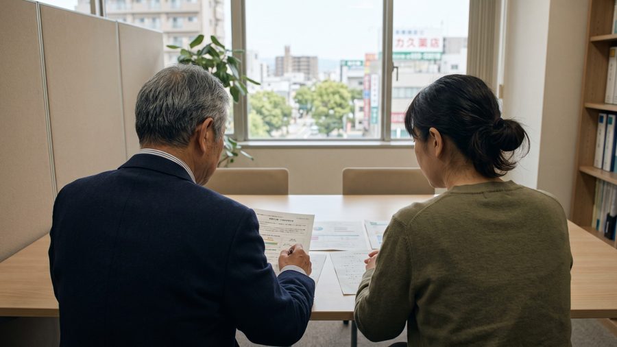[サンプル] ご相談の様子